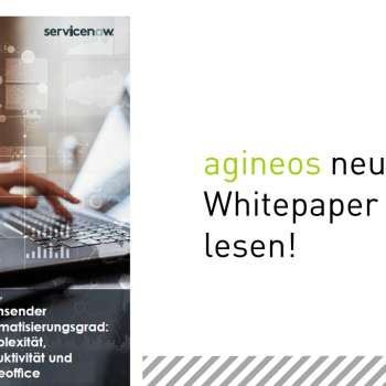 Titelbild des Whitepapers auf neutralem Hintergrund mit der Überschrift: agineos neues Whitepaper - jetzt lesen!