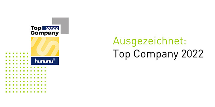 agineo wurde mit dem Siegel Top-Company 2022 ausgezeichnet