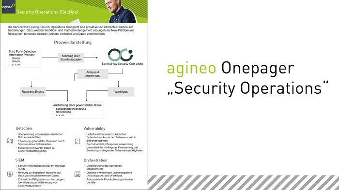 agineo Onepager Security Operations