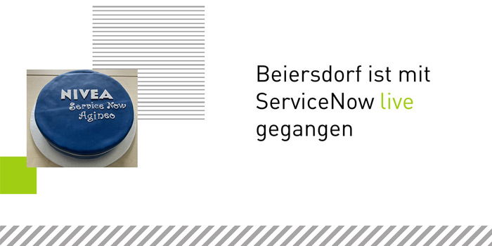 Nivea-Torte: Beiersdorf ist mit ServiceNow live gegangen